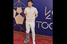تصاویری از ورود ستارگان فوتبال ایران به مراسم توپ طلا (فیلم) 1 2201972 459 چی تو وب
