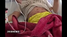 کودکی بی گناهی که مادرش را در حمله اسرائیل از دست داد (فیلم) 1 2203481 893 چی تو وب