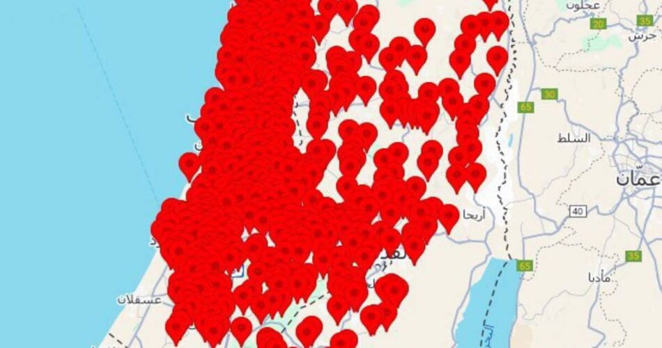 آژیر خطر در سراسر فلسطین اشغالی: شلیک موشک از ایران گزارش شد 1 2205611 724 چی تو وب