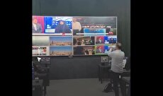 لحظه بازگشت پخش زنده صداوسیما بعد از حمله اسرائیل (فیلم) 1 2207062 409 چی تو وب