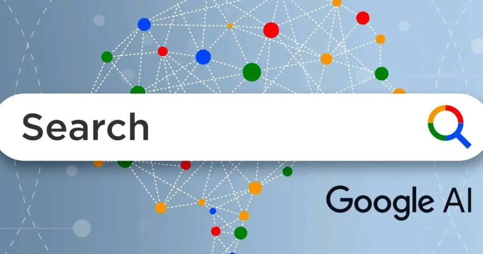 Googles AI Search Article main graphic v4 چی تو وب