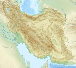 Iran relief location map چی تو وب