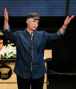 Mahmoud Pak Niat in Shahrzad Series closing ceremony چی تو وب